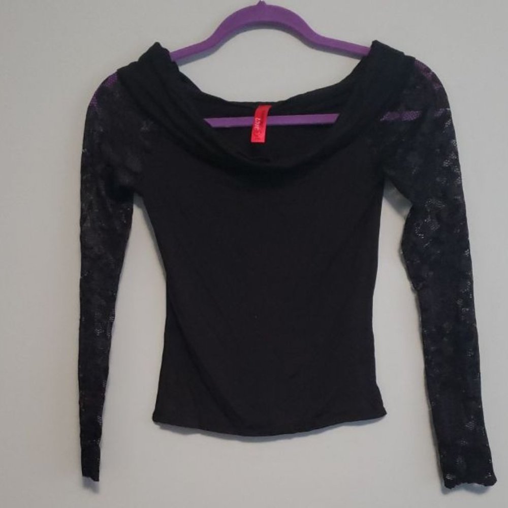 BNWOT Black Lace Tank Top